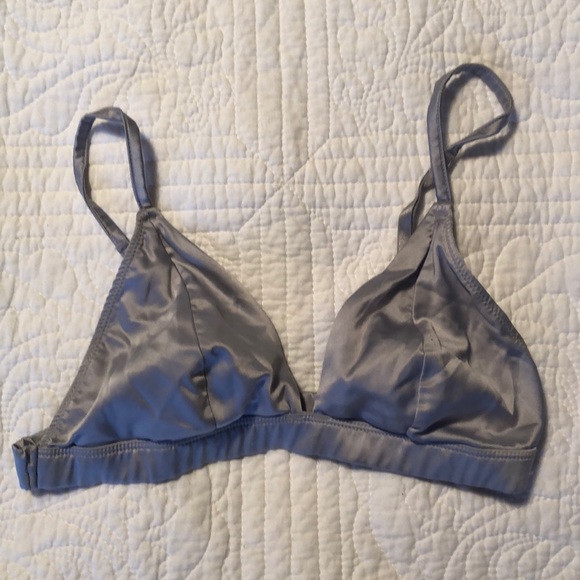 Forever 21 Other - BLUE GREY SILK BRALETTE ✨🌸
